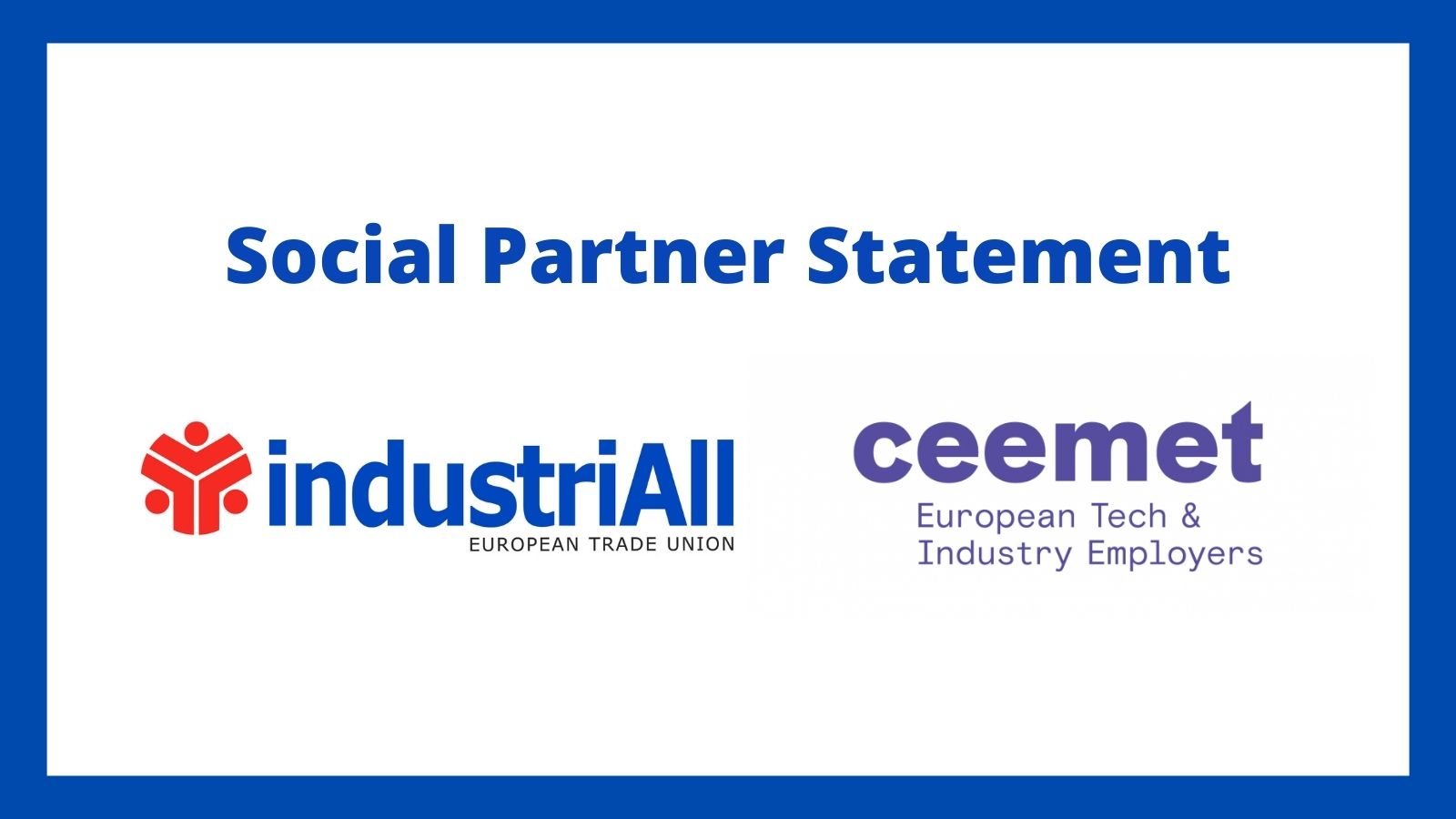 Investing in a swift recovery &#x2013; investing in the future of the European industrial basis